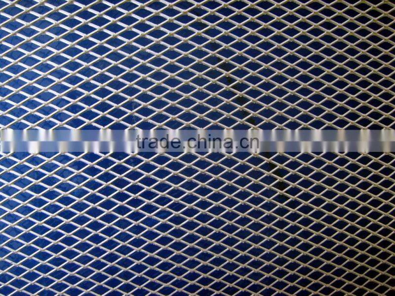 Anodized Aluminum Expanded Metal Mesh / Aluminum Decorative Expanded Metal Mesh (ISO9001/BV Certificate)