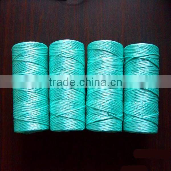 2mm,3mm ,4mm,5mm,6mm PP and polyethylene twisted monofilament rope in 100YD/200YD per coil