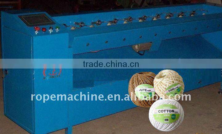 yarn/ thread/rope ball winder (Multi heads can adjustable) 20-2000G mobile: 0086 15163879588,email:alice@ropeking.com