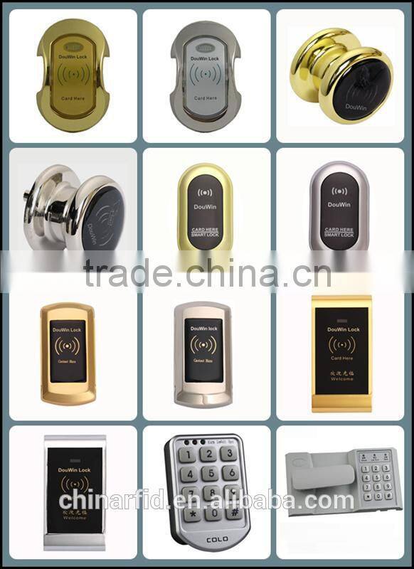 Electronic Door RFID Card Lock System in Hotel Door
