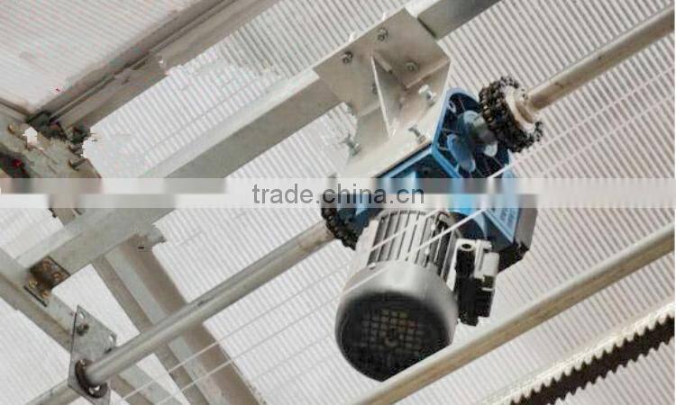 automatic greenhouse window open gear