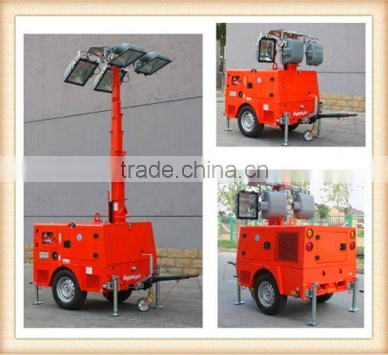 8kva to 15kva Mobile Llight Tower Cold Temp