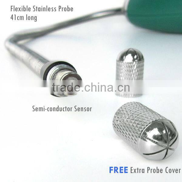 Handheld Semi-Conductor Sensor Refrigerant Leak Detector 2g/yr Sensitivity