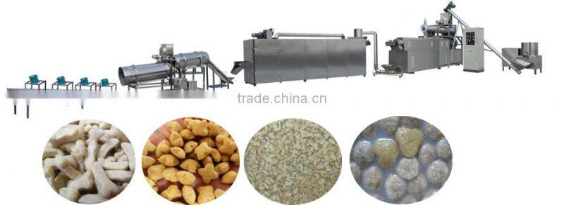 Expanded animal food pellet making machine/fish food processing machinery
