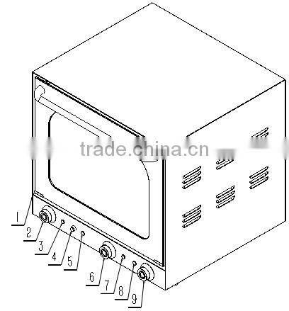 Bakery Equipment Electric Convection Oven / Convection Steam Oven