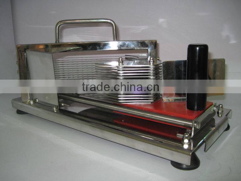 GRT - HT4 Manual stainless steel tomato slicer for hotel and restaurant