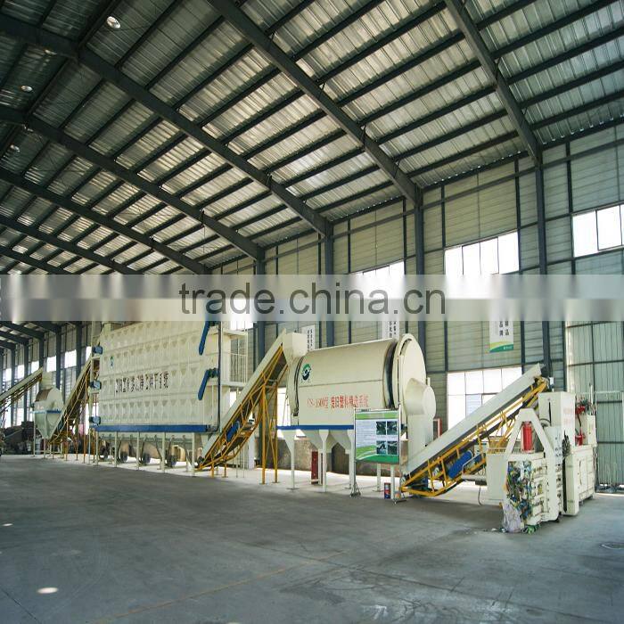 Highly reliable Automatic urban garbage sorting plant screw sorting machines for sorting msw