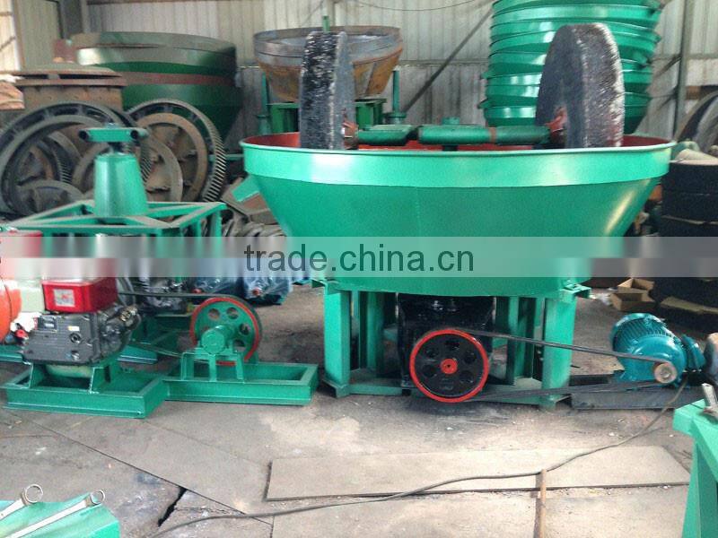 Good Performance Two Wheels Wet Pan Mill Manufacturer