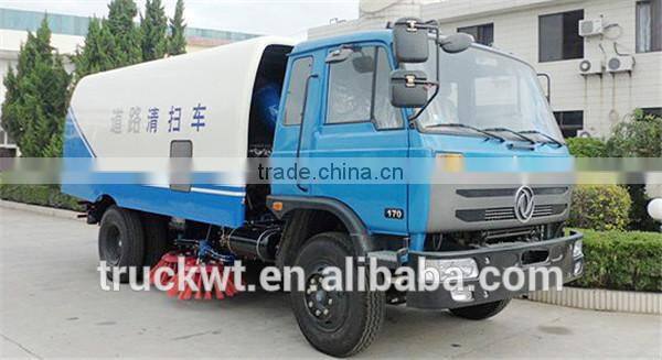 Chengli 4x2 Dongfeng Euro3 190hp 10 tons RHD sweeper truck