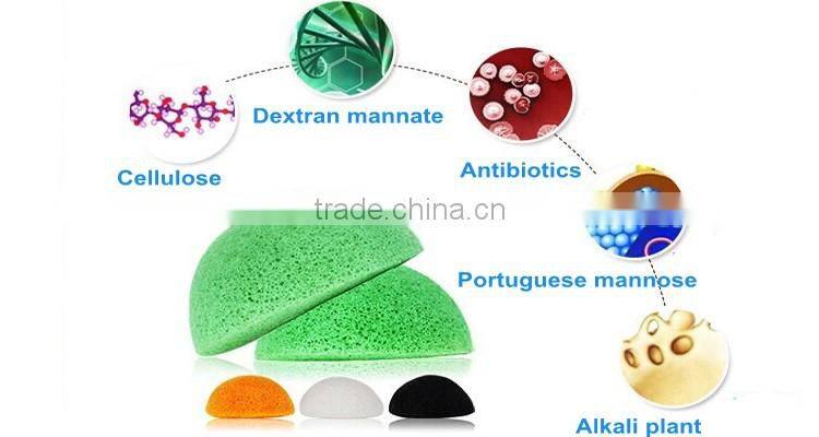Fcatory Wholesale 100% natural organic Konjac sponge for shower
