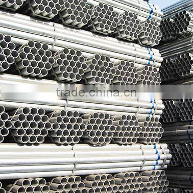 3"3.8mm Hot dip galvanized round steel pipe with thick wall
