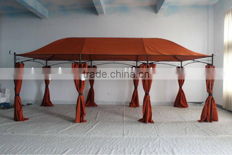 3MX6M outdoor metal gazebo(metal garden gazebo,outdoor furniture)