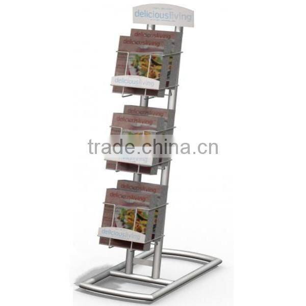 Modern Standing Metal Sapien Book Shelf