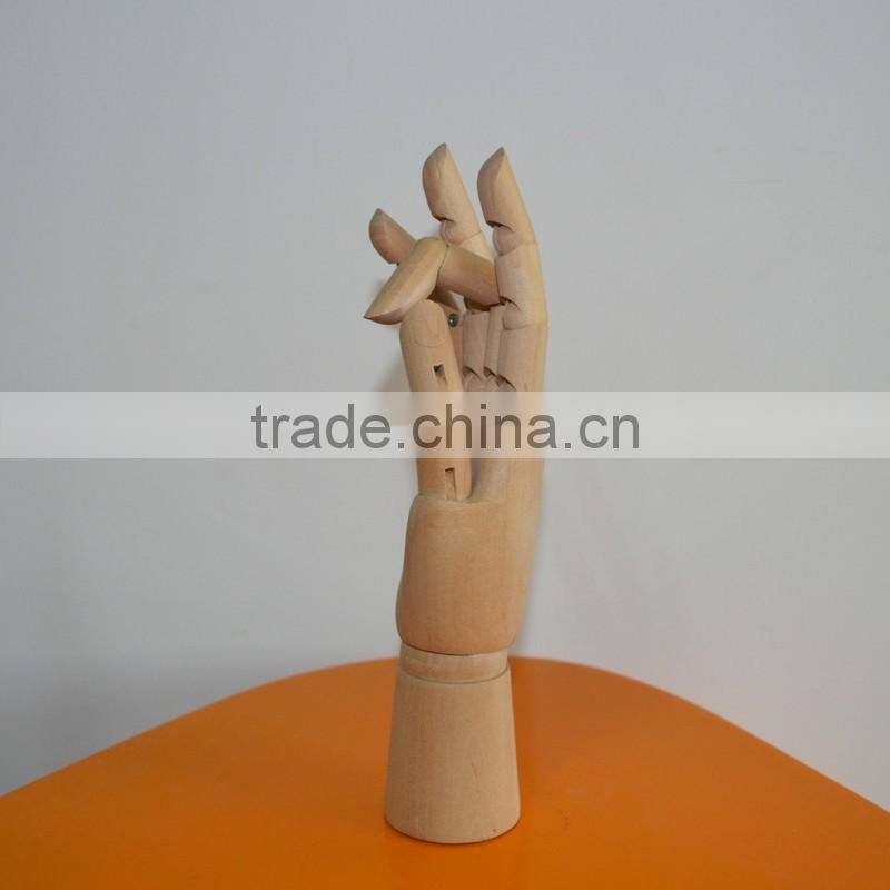 wood display mannequin hand on sale