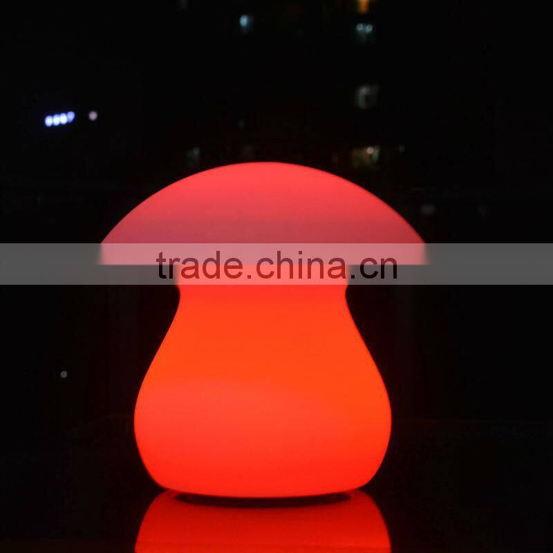 modernism mushroom plastic table lamp made in China