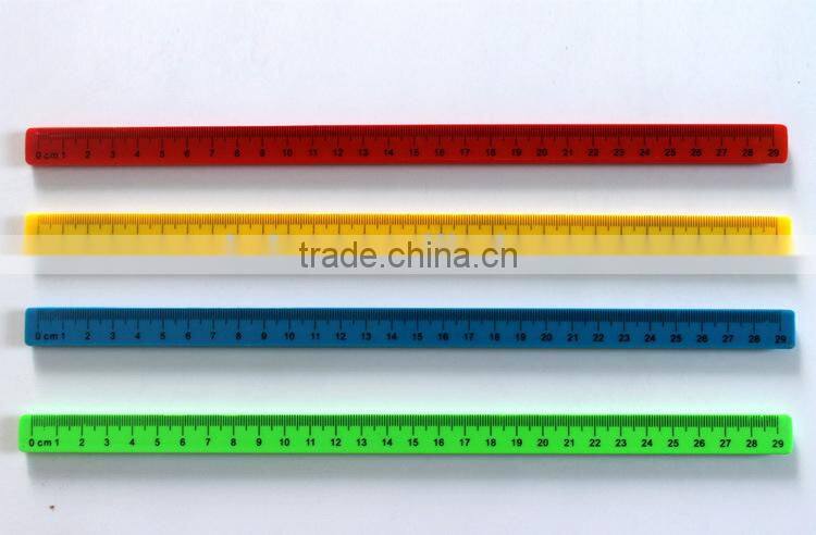 Strip Shape and Speaker Magnet Application Colorful Strong Whiteboard magnet with scale/ measurement, magnetic ruler