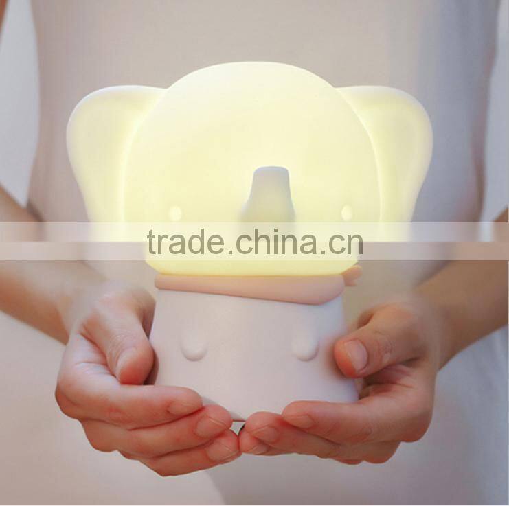 Newest Arrival Elephant Tourch Induction Night Lamp, USB Power Supply Lighting