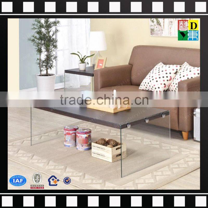 Acrylic small coffee table/perspex sofa side table from shenzhen yidong
