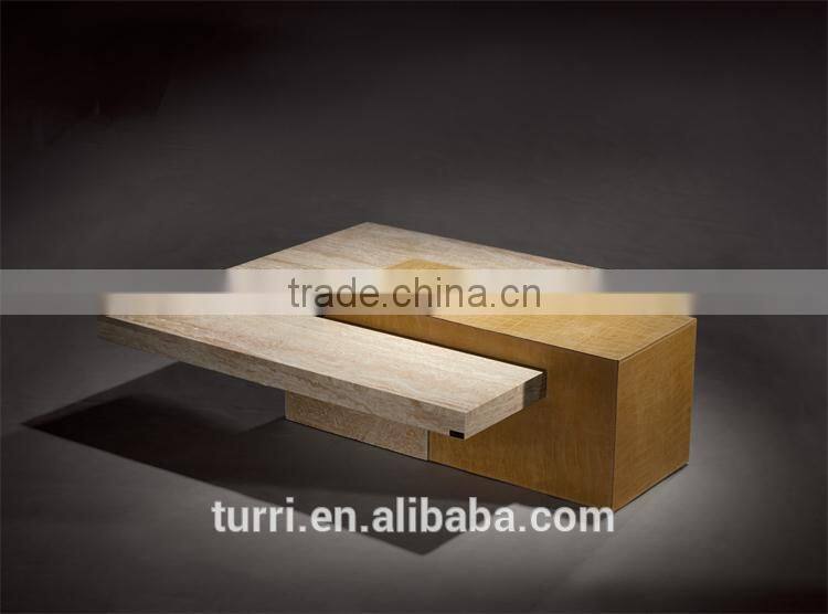KD145B New design fashion coffee table special shape marble table