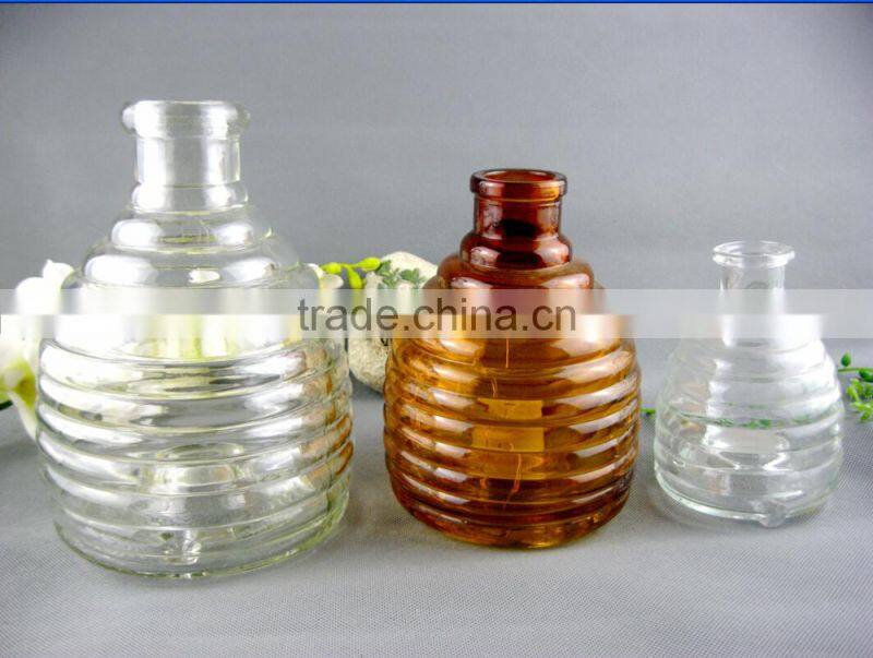 Cork Cover Handpainted Glass Insect Catcher