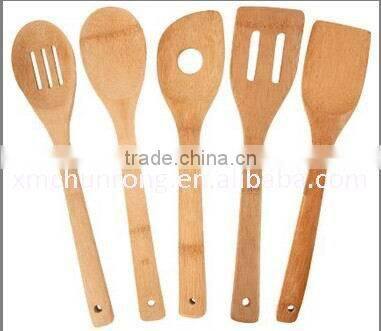 bamboo/ wood kitchen utensil set