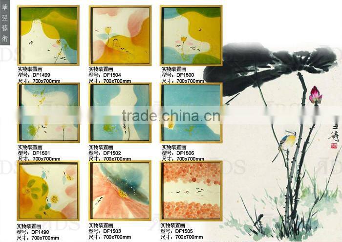 Framed Handmade shadow box decorative glass wall art