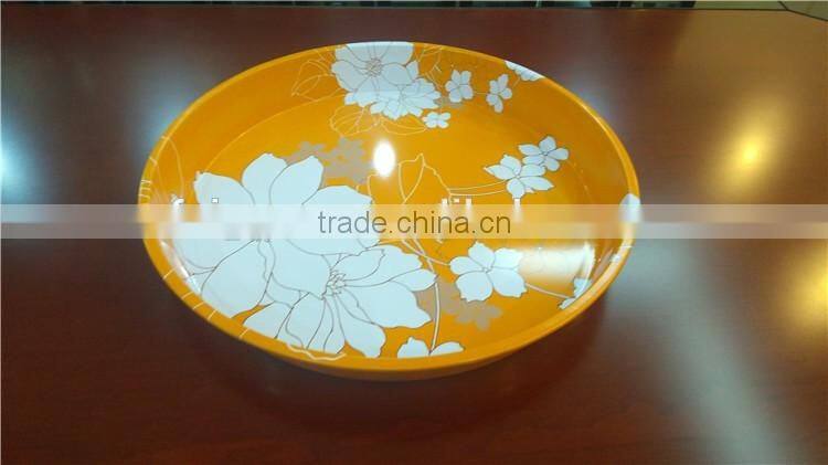 glorious design high quality round tin tray