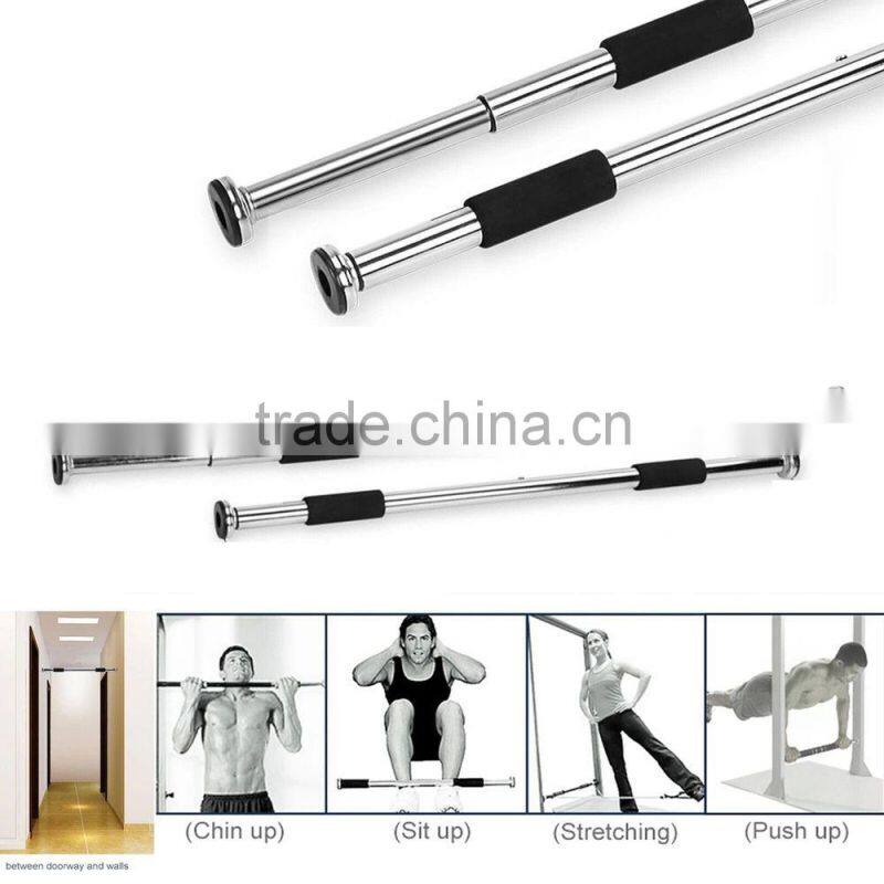Door Home Exercise Workout Training Gym Bar Chin Pull Up Size Adjustable Fitness H0098