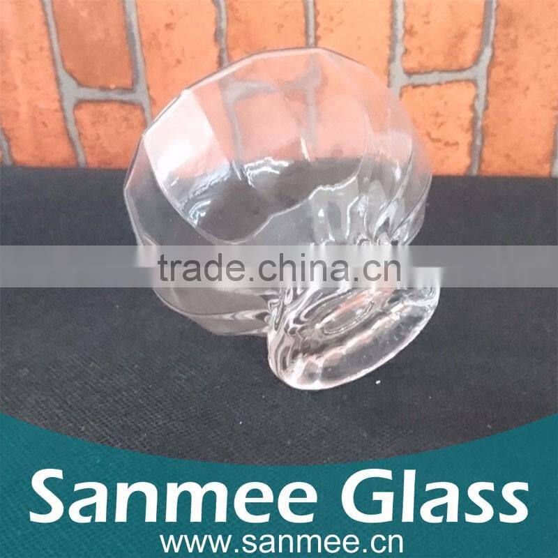 Manufacture Glass Bowl Crystal Glass Sugar Bowl Candy Bowl