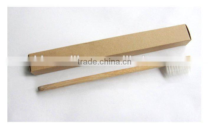 Hotel use bamboo toothbrush, bamboo handle toothbrush