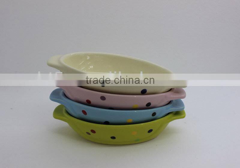 hand painting mini ceramic customized design baker
