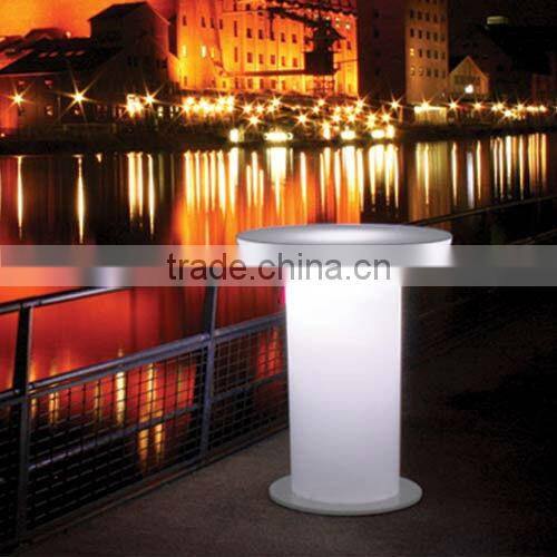 colorful led table/outdoor bar table/new led bar table