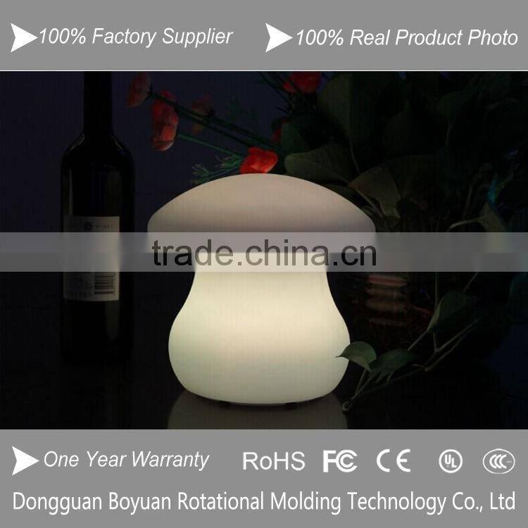 Rechargeable mushroom table lights, led table lamp