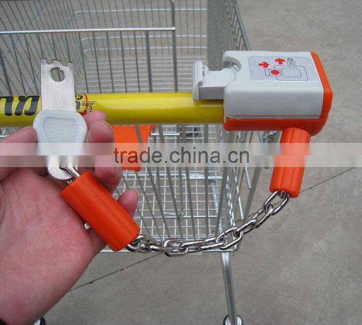 Coin lock, trolley locks