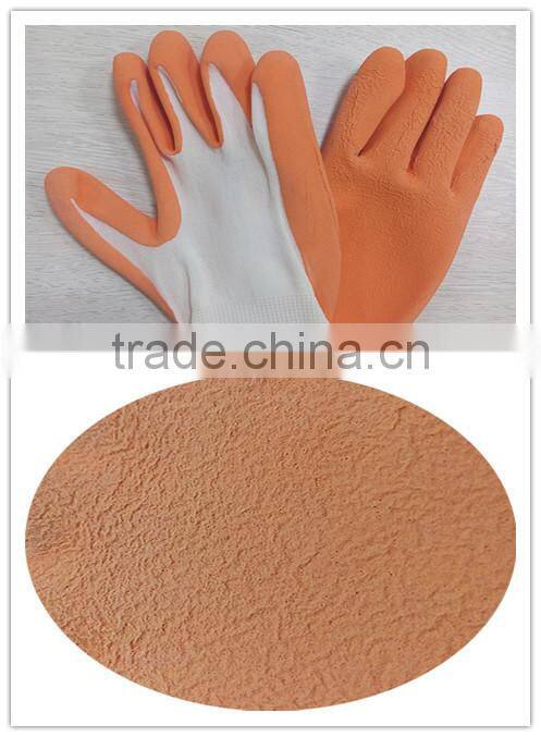 DDSAFETY Latex Coated Working Glove 13G With Nylon Polyester Liner