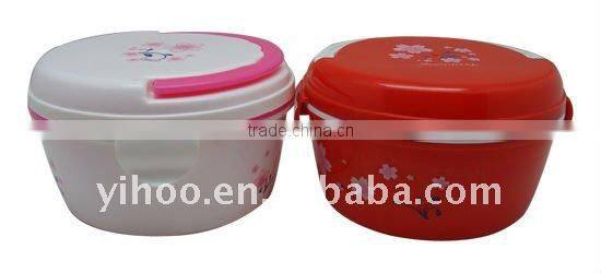 2 Layers Plastic Lunch Box With Lock For Kids