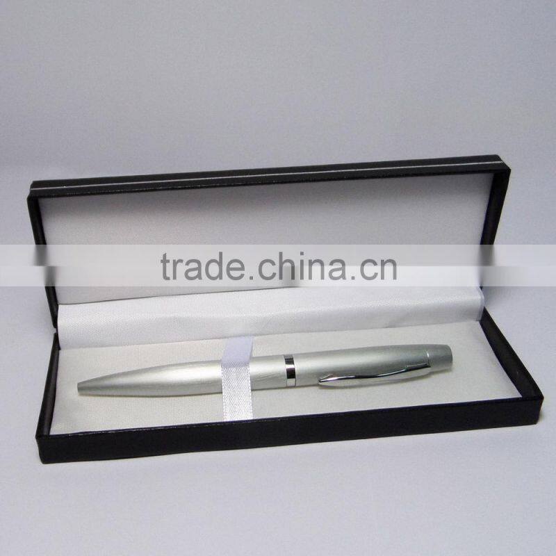 2014 good quality aluminium twist promotional business metal gift box pen