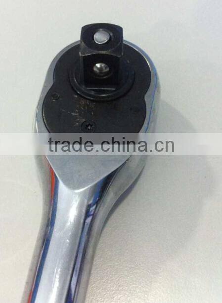 Hand tools Cr-V material ratchet torque spanner bent comfort grip quick release wrench