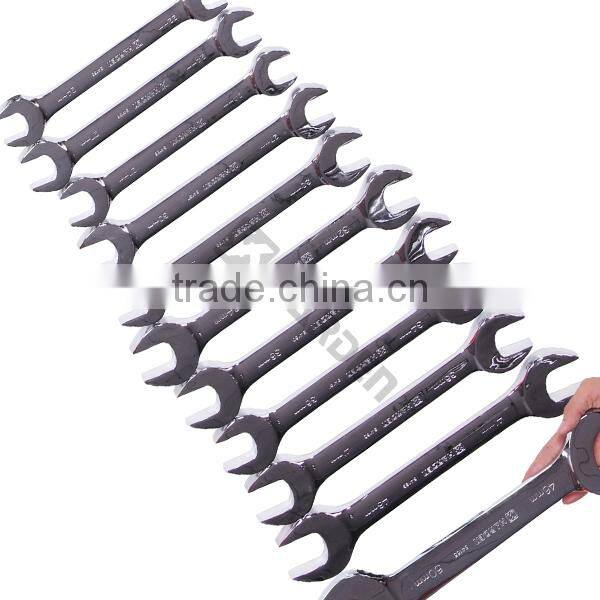 professional double open -end spanner handle tools ratchat wrench durable spanner tools