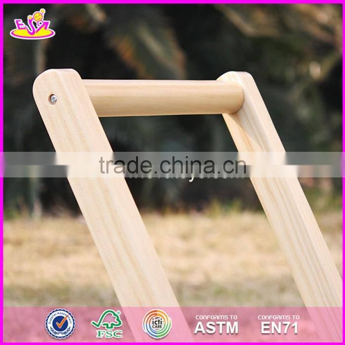 2017 New design safety outdoor toddlers wooden push walker W16E074