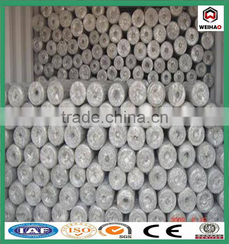 Anping Weihao galvanized and pvc coated hexagonal gabion wire mesh roll/gabion wire mesh