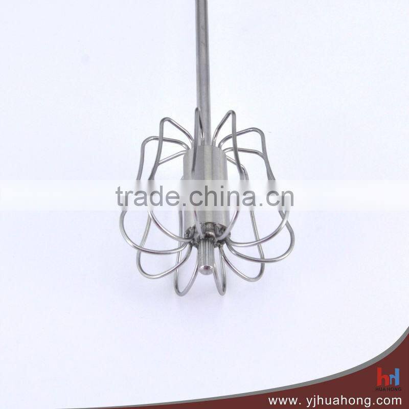 Hot-selling Cheap Kitchen Rotating egg whisk (HEW-50)