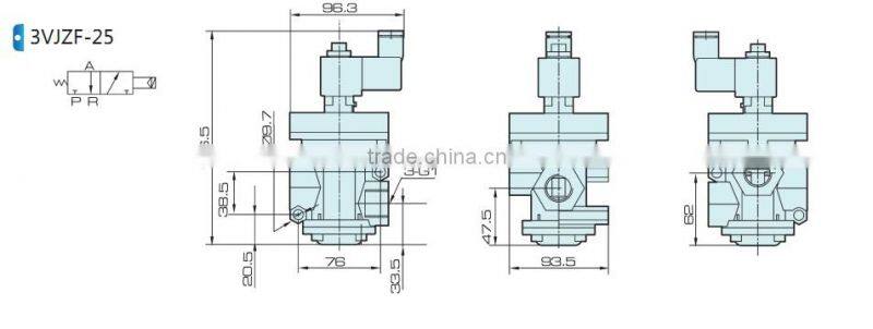 JZF series Cut-off solenoid valvewith high quality