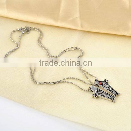 Cheap 2016 new The Nightmare Before Christmas Jack Lisa Couple Pendant Necklace Jewelry Gift