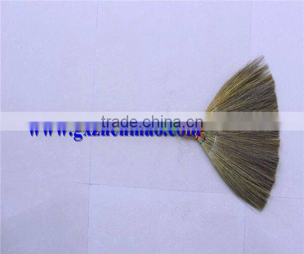 hot sell grass broom with stick