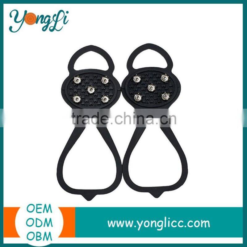 Winter Boot Tire Snow & Ice Grabber Studs Strap