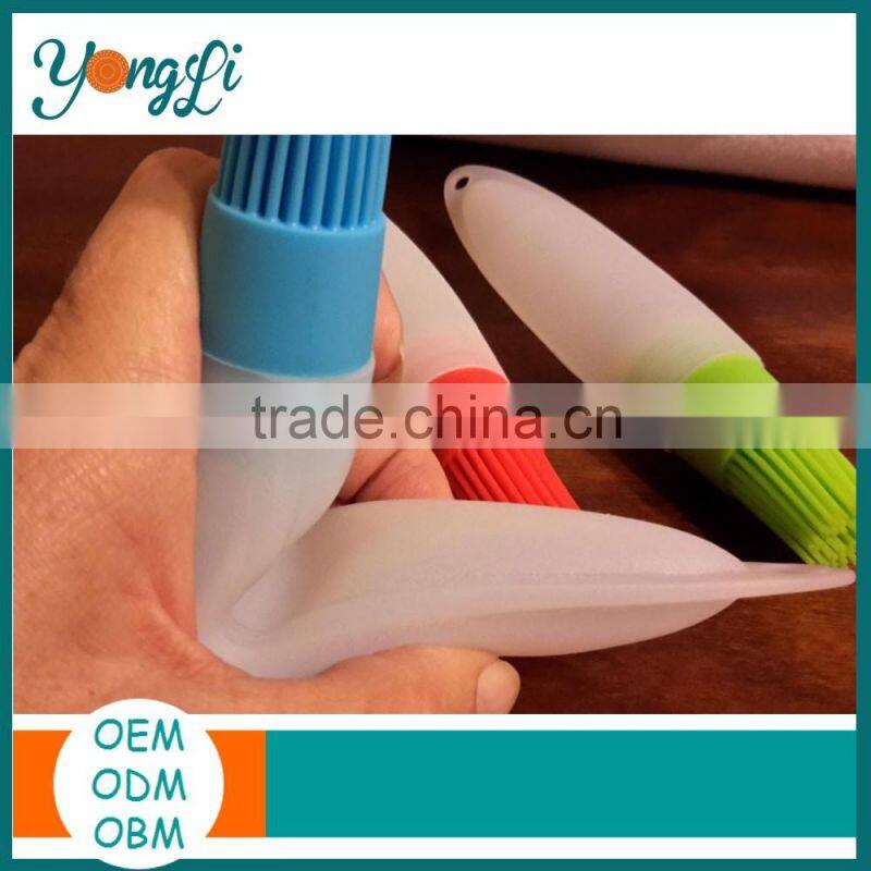 Alibaba China Supplier Eco-Friendly Silicone Basting Brush Bottle