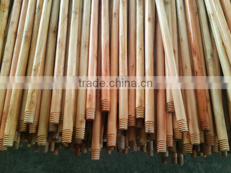 wooden handle for broom,mop/130cm*22mm ice scraper wooden handle/Italian screw wooden handle