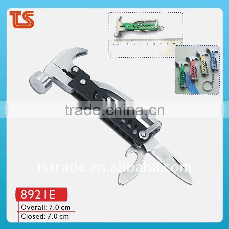 2014 New stainless steel multi cutler warrior tool with hammer(8921C)