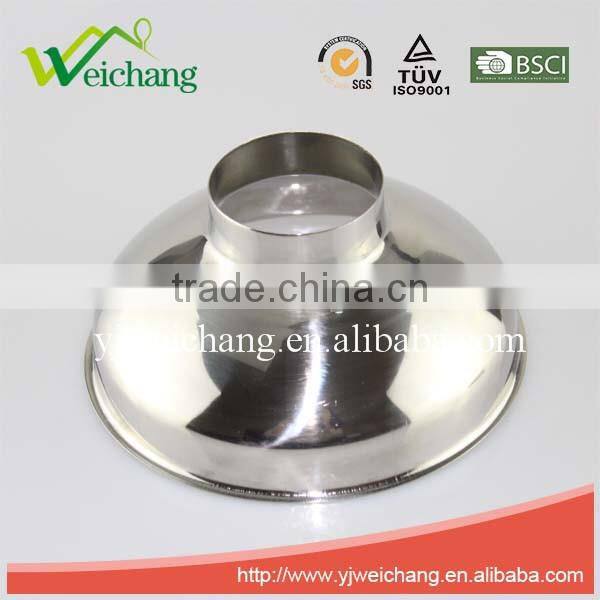 WCTS085 Hot sale Kitchenware tool oil filling funnel stainless steel funnel easy tools high quality